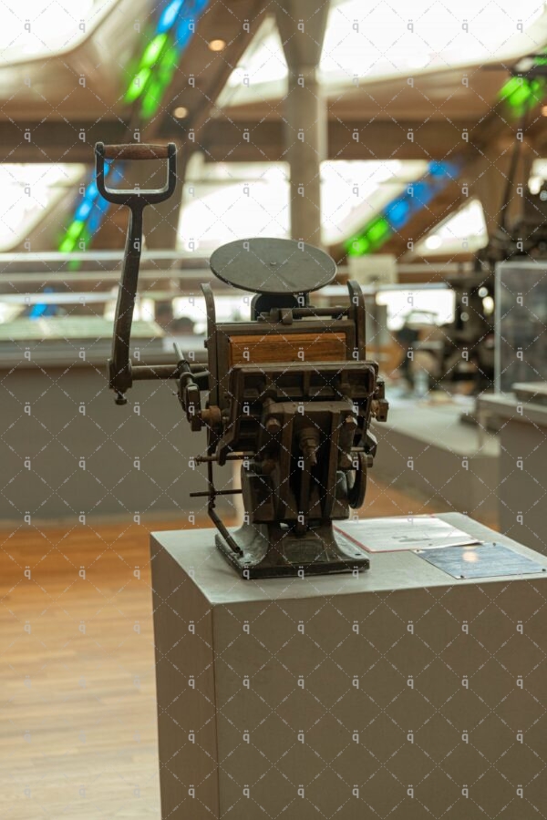 The oldest printing machines in Egypt