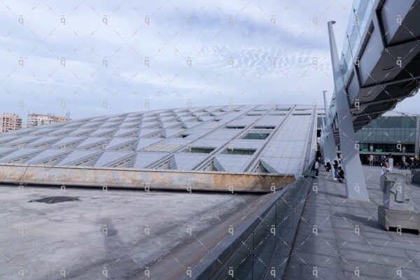 Alexandria Library from the outside