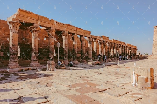 One of the temples in the city of Aswan