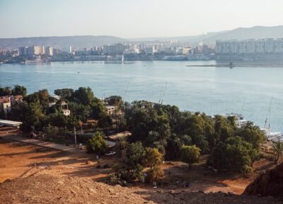The Nile River in the morning