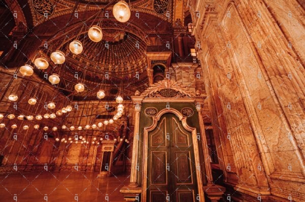 Muhammad Ali Mosque from the inside