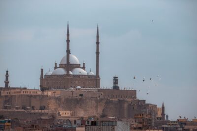 مسجد محمد علي في الصباح