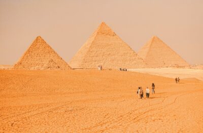 A trip to visit the pyramids