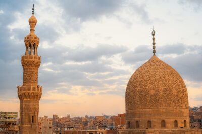 From the highest dome of a mosque in Cairo