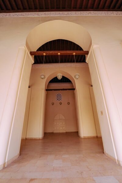 A mosque entry doorway