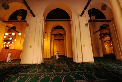 The mosque from the inside