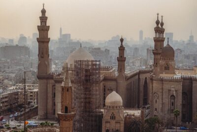 Sultan Hassan Mosque from above
