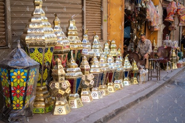 Shapes and sizes Ramadan lanterns